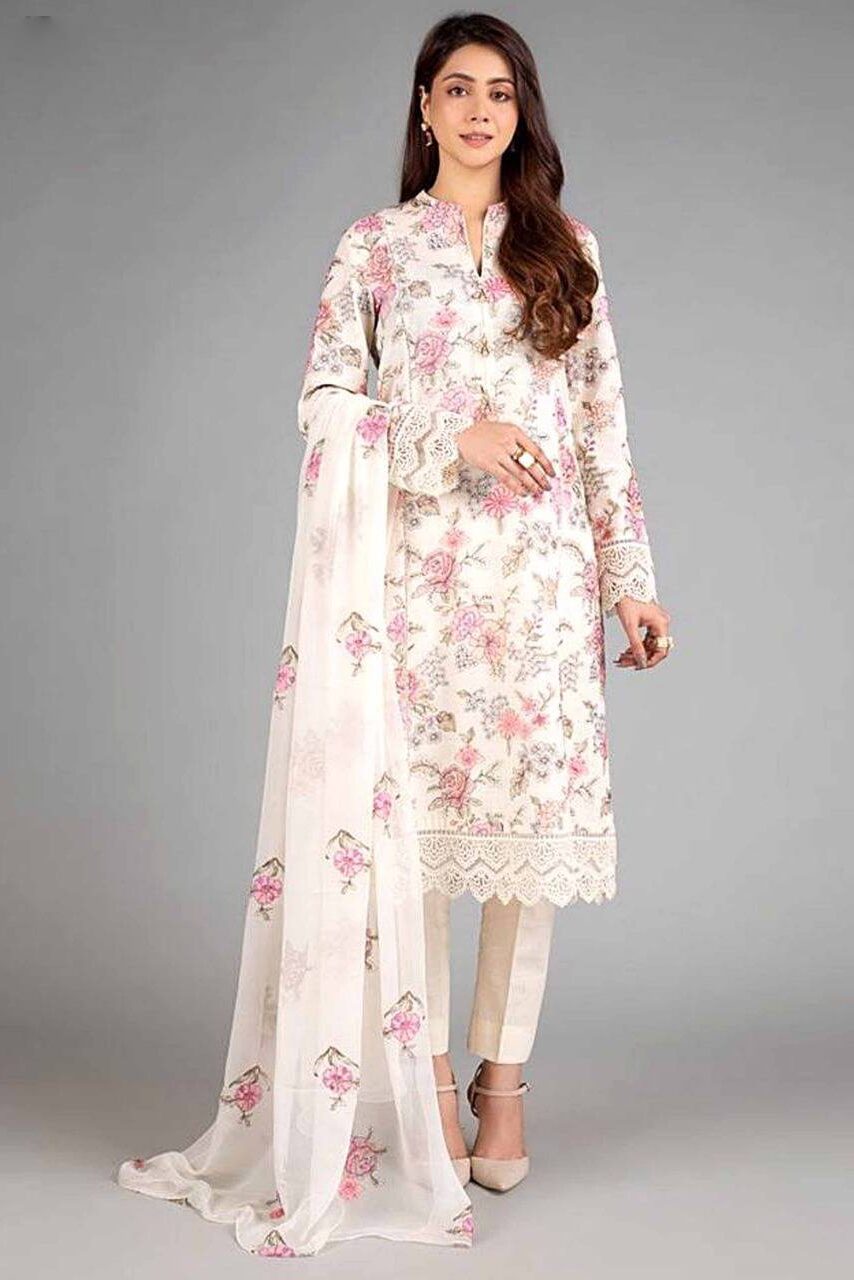 Bareeze Premium Embroidered Summer Lawn Collection 2023 BR-512