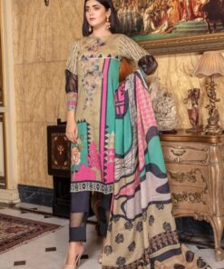 Safa Noor 3Pcs Embroidered Lawn Collection 2023 SN-94