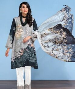 Nishat 3Pcs Embroidered Lawn Collection 2023 NT-87