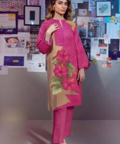 Nishat 3Pcs Embroidered Lawn Collection 2023 NT-55B