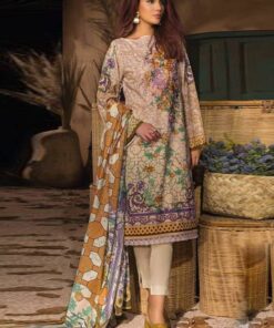 Beech Tree Unstitched 3Pcs Embroidered Lawn Collection 2023 BT-83