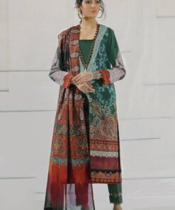 Ethnic Unstitched 3Pcs Embroidered Lawn Collection 2023 ET-73B