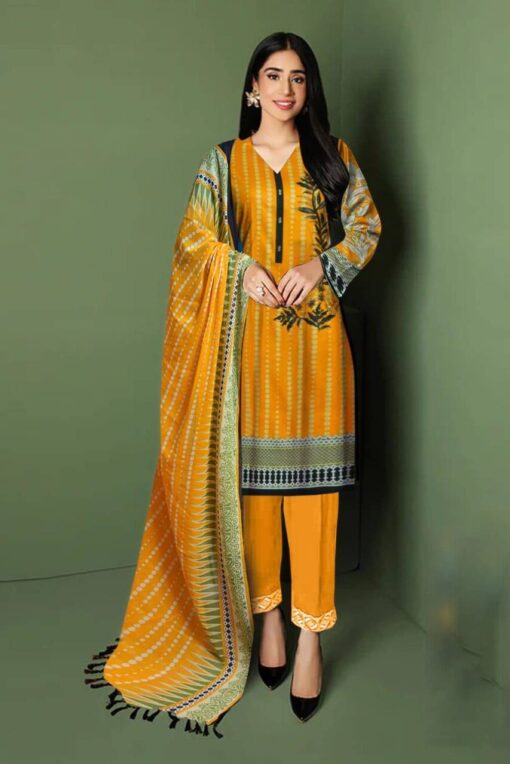 Nishat 3Pcs Embroidered Lawn Collection 2023 NT-53B