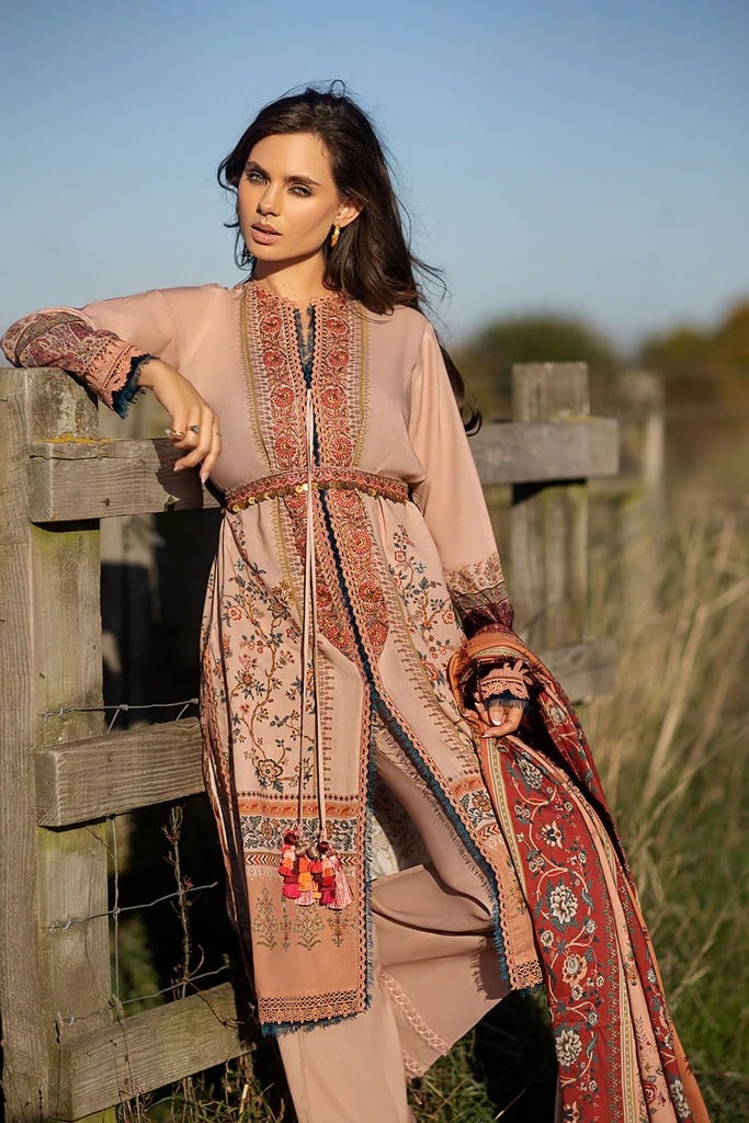 Sobia Nazir 3Pcs Embroidered Summer Lawn Collection 2023 SN-38A - Image 2