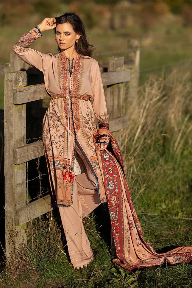 Sobia Nazir 3Pcs Embroidered Summer Lawn Collection 2023 SN-38A