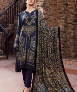MariaB 3Pcs Premium Embroidered Lawn Collection 2023 MB-41A