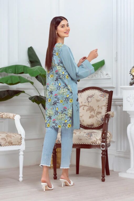 Limelight 3Pcs Embroidered Lawn Collection 2023 LL-91 - Image 2