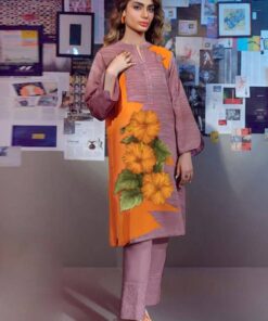 Nishat 3Pcs Embroidered Lawn Collection 2023 NT-55A