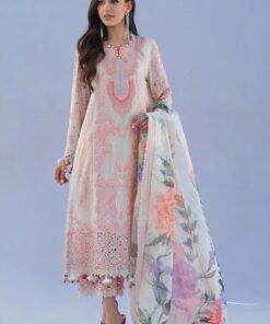 Sana Safinaz Unstitched 3Pcs Embroidered Lawn Collection 2023 SS-41B