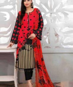 LimeLight 3Pcs Embroidered Lawn Collection 2023 LL-61B