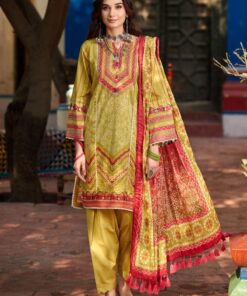 Gul Ahmed 3Pcs Digital Print Summer Lawn Suit 2023 GA-2203