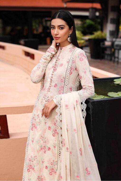 Bareeze Premium Embroidered Summer Lawn Collection 2023 BR-640 - Image 2
