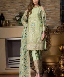 MariaB 3Pcs Embroidered Summer Lawn Collection 2023 MB-365A