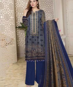 Bin Saeed 3Pcs Embroidered Summer Lawn Collection 2023 BS-383B