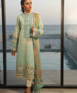 Sana Safinaz 3Pcs Embroidered Summer Lawn Collection 2023 SS-375