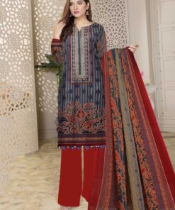 Bin Saeed 3Pcs Embroidered Summer Lawn Collection 2023 BS-383C