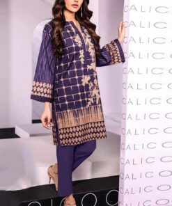 Al Karam 3Pcs Embroidered Dhanak Collection 2023 AK-03A