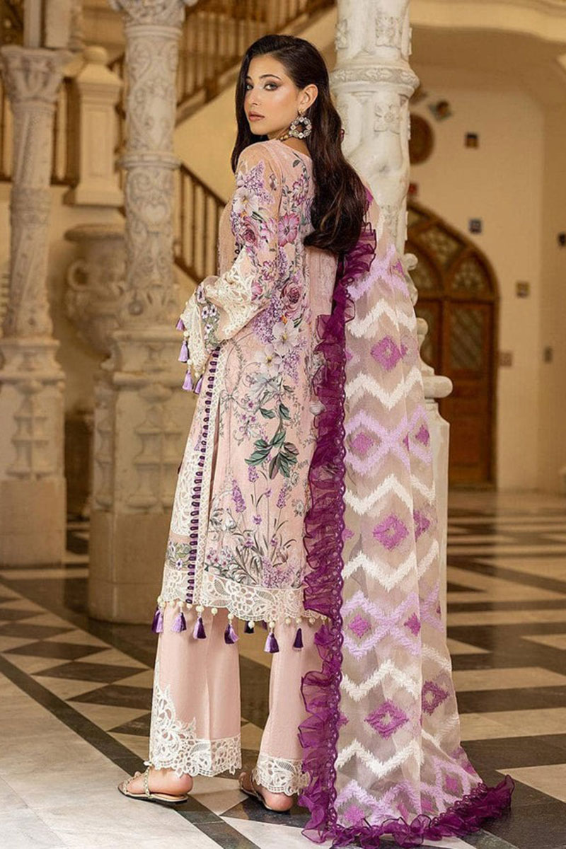 Sobia Nazir 3Pcs Embroidered Dhanak Collection 2023 SN-137 - Image 2