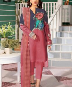 LimeLight 3Pcs Embroidered Dhanak Collection 2023 LL-04A