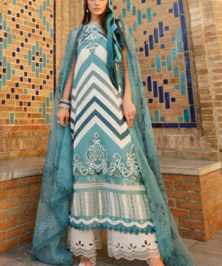 MariaB 3Pcs Embroidered Winter Dhanak Collection 2023 MB-195B