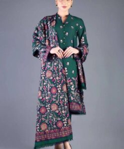 Bareeze Premium Embroidered Winter Dhanak Collection 2022 BR-1156