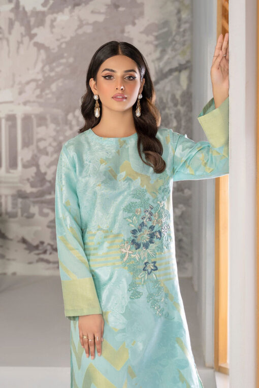 Limelight 3Pcs Embroidered Winter Linen Collection 2023 LL-88 - Image 2