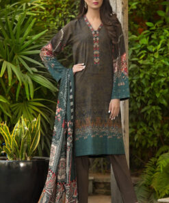 LimeLight 3Pcs Embroidered Dhanak Collection 2023 LL-0048