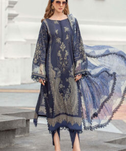 MariaB 3Pcs Embroidered Winter Dhanak Collection 2023 MB-196B