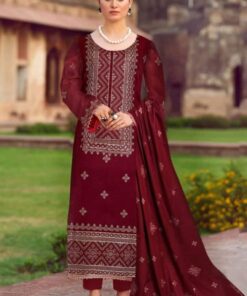 Bareeze Premium Embroidered Karandi Collection 2022 BR-1251
