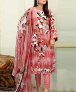 LimeLight 3Pcs Embroidered Dhanak Collection 2023 LL-0045