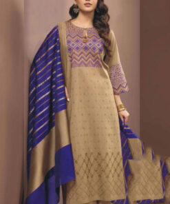 Nishat 3Pcs Embroidered Winter Linen Collection 2023 NT-112B