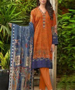 LimeLight 3Pcs Embroidered Dhanak Collection 2023 LL-0047