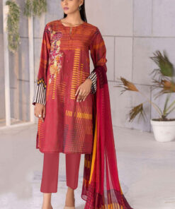 LimeLight 3Pcs Embroidered Winter Dhanak Collection 2023 LL-15