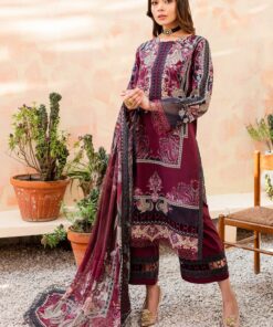 Jade By Firdous 3Pcs Embroidered Dhanak Collection 2023 JF-109