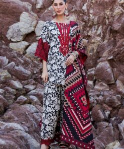 Zainab Chottani 3Pcs Embroidered Lawn Collection 2024 ZC-005