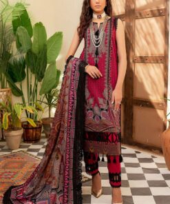 Firdous 3Pcs Embroidered Summer Lawn Collection 2024 FR-3607B
