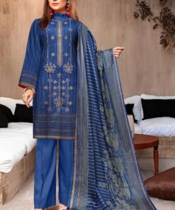 Al Karam 3Pcs Embroidered Summer Lawn Collection 2024 AK-052A