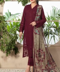 Charizma 3Pcs Embroidered Chikankari Lawn Collection 2024 CH-102