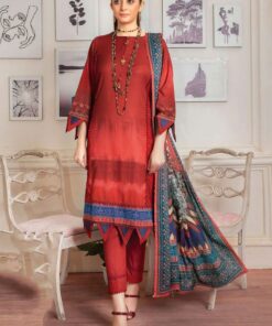 Ittehad 3Pcs Embroidered Summer Lawn Collection 2024 IT-420A