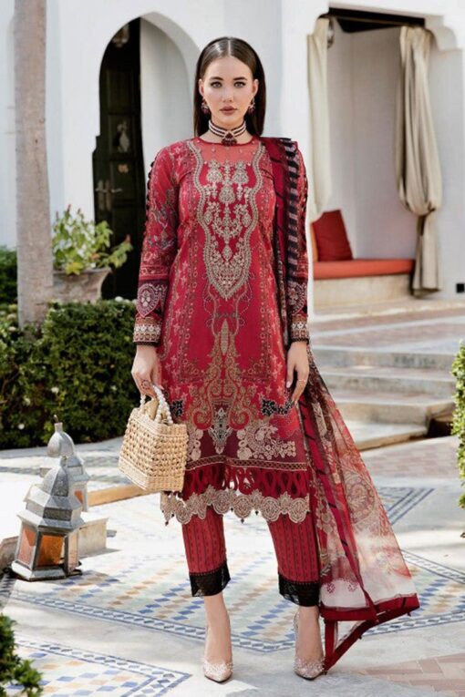 Gulaal 3Pcs Embroidered Summer Lawn Collection 2024 GL-447 - Image 3