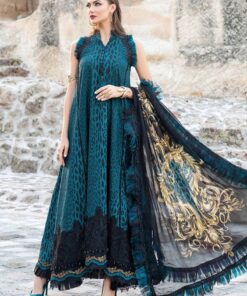 Maria B 3Piece Embroidered Summer Lawn Suits 2023 MB-10B