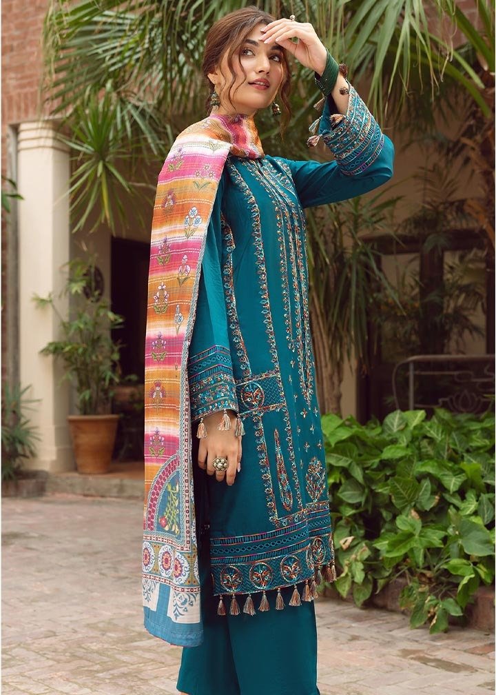 Jazmin 3Pcs Embroidered Summer Lawn Collection 2024 JZ-449 - Image 4