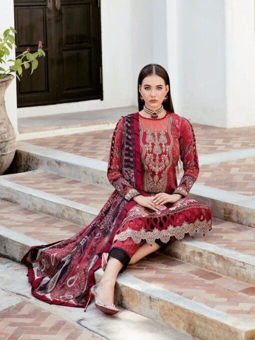 Gulaal 3Pcs Embroidered Summer Lawn Collection 2024 GL-447 - Image 2