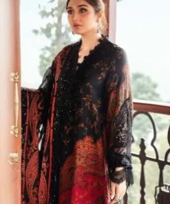 3pcs Embroidered Lawn